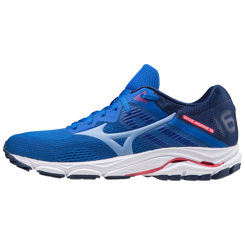 Sapatilhas Running Mizuno Wave Inspire 16 - Mulher - Azuis - EGJMW3907